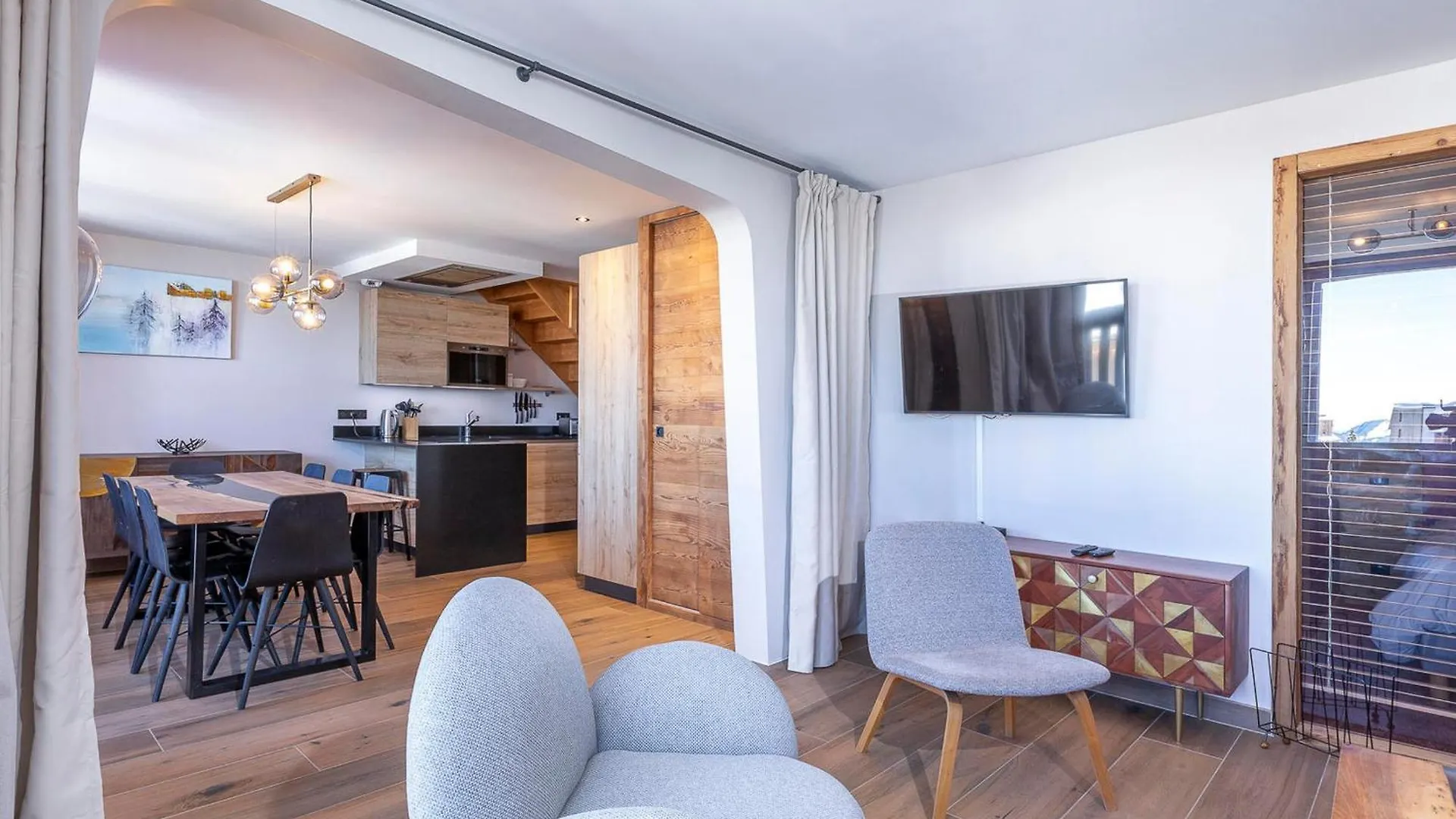 شقة Duplex Renove 2019, 8 Pers, Balcon, Avoriaz - Fr-1-314-232 مورزين فرنسا